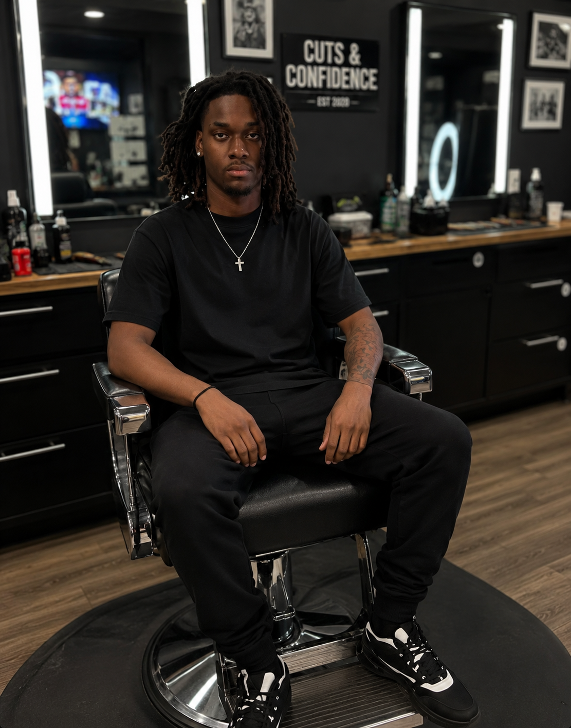 Cee, the barber behind FadedByCee